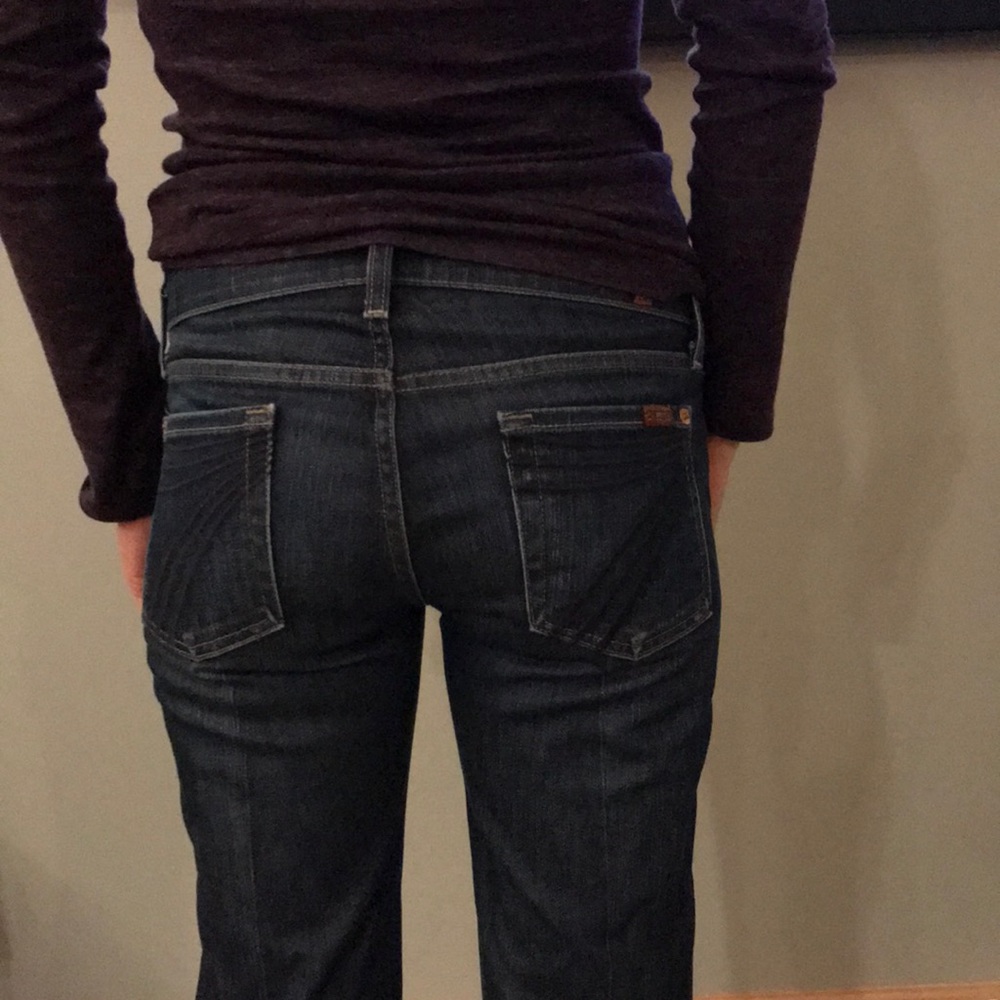 7 bell bottom jeans